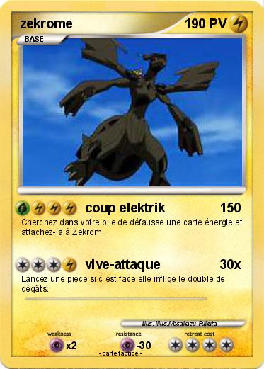 Pokemon zekrome
