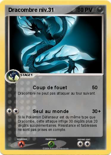 Pokemon Dracombre niv.31