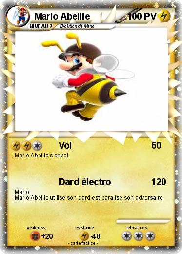 Pokemon Mario Abeille