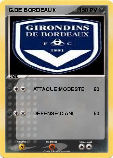 Pokemon G.DE BORDEAUX