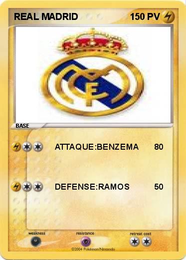 Pokemon REAL MADRID