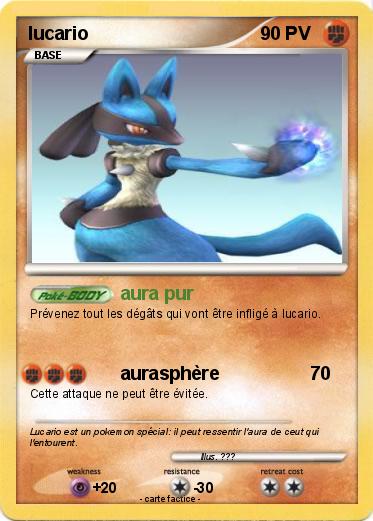 Pokemon lucario