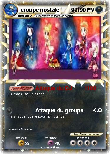 Pokemon croupe nostale        99