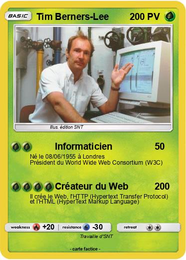 Pokemon Tim Berners-Lee