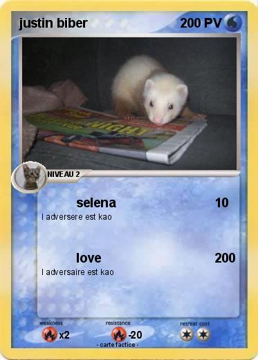 Pokemon justin biber