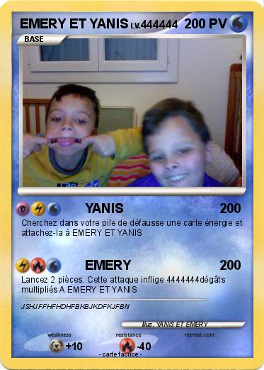Pokemon EMERY ET YANIS