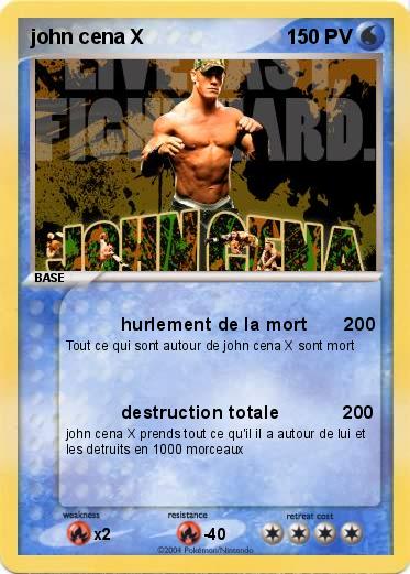Pokemon john cena X