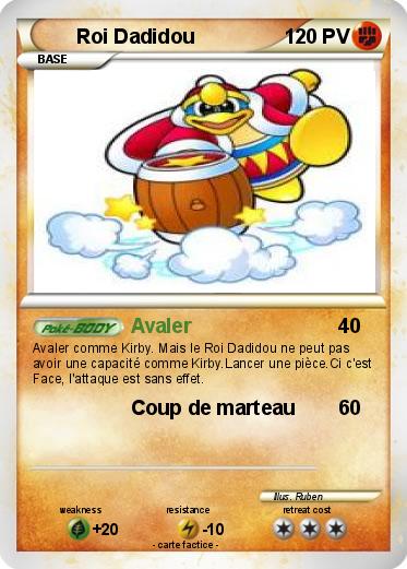 Pokemon Roi Dadidou