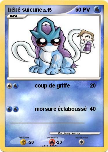 Pokemon bébé suicune