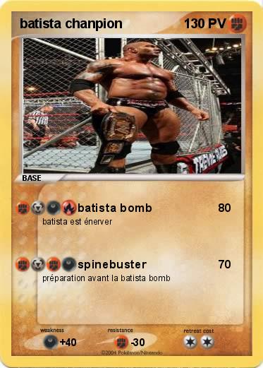 Pokemon batista chanpion