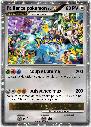 Pokemon l'alliance pokemon