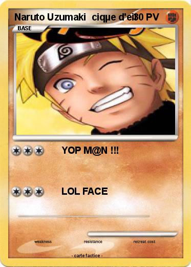 Pokemon Naruto Uzumaki  ciqµe d'eil