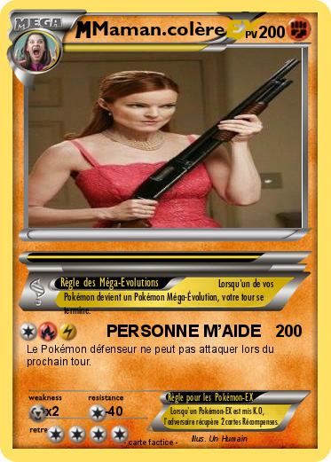 Pokemon Maman.colère