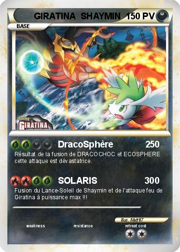 Pokemon GIRATINA  SHAYMIN