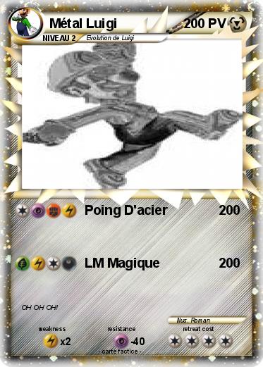 Pokemon Métal Luigi