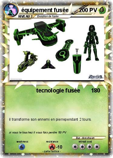 Pokemon équipement fusée