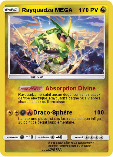 Pokemon Rayquadza MEGA