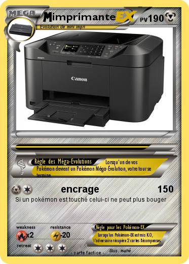 Pokemon imprimante