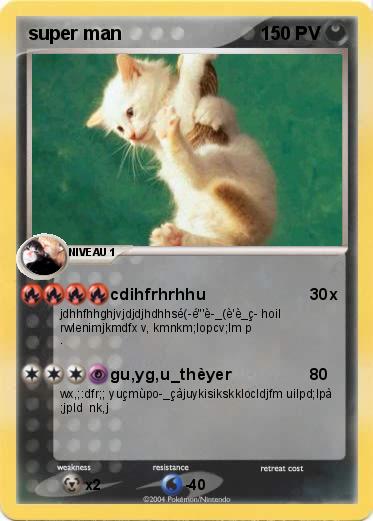 Pokemon super man