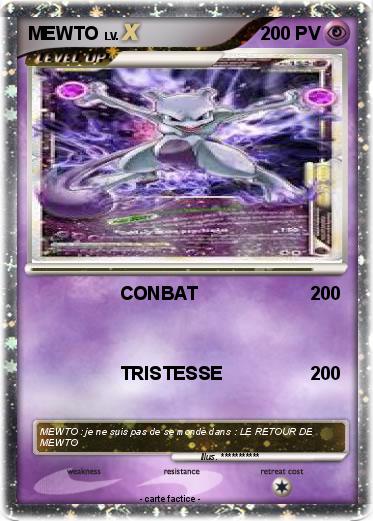 Pokemon MEWTO