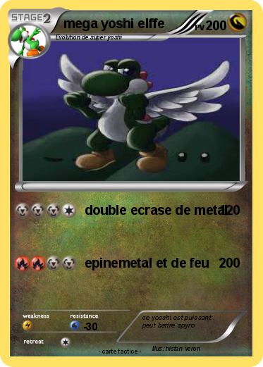 Pokemon mega yoshi elffe