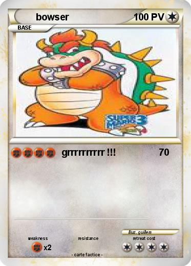 Pokemon bowser