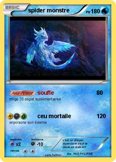 Pokemon spider monstre