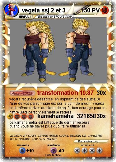 Pokemon vegeta ssj 2 et 3