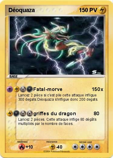 Pokemon Déoquaza