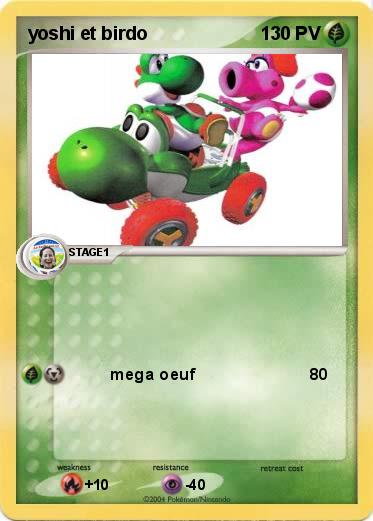 Pokemon yoshi et birdo