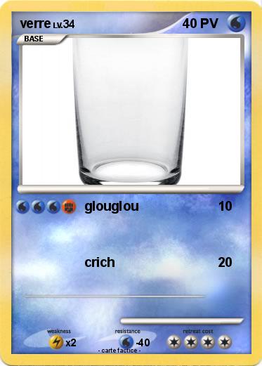Pokemon verre