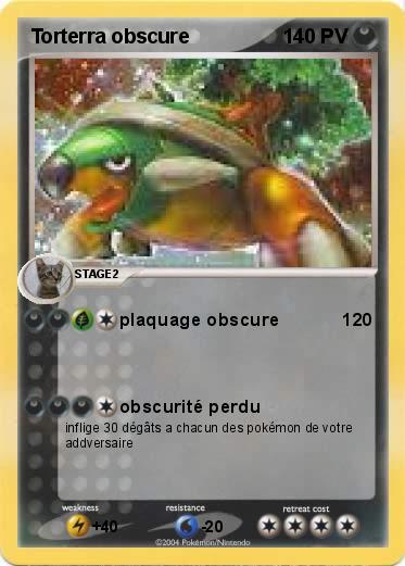 Pokemon Torterra obscure