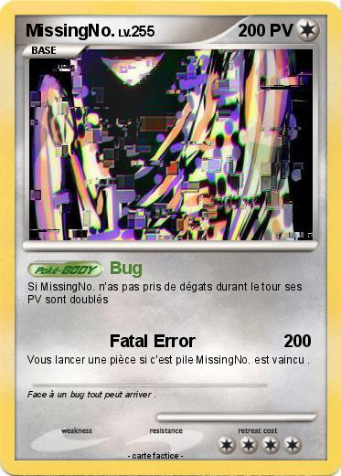 Pokemon MissingNo.