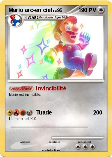 Pokemon Mario arc-en ciel