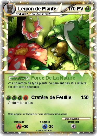 Pokemon Legion de Plante