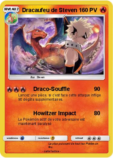 Pokemon Dracaufeu de Steven
