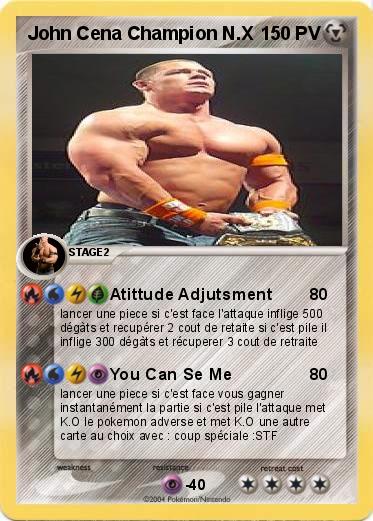 Pokemon John Cena Champion N.X