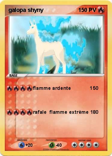 Pokemon galopa shyny