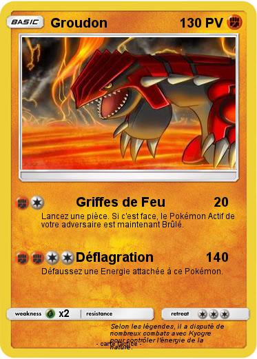 Pokemon Groudon