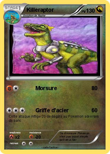 Pokemon Killeraptor