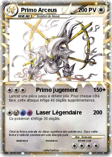 Pokemon Primo Arceus