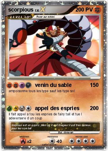 Pokemon scorpious