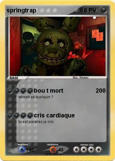 Pokemon springtrap