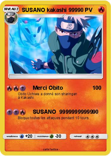 Pokemon SUSANO kakashi 999
