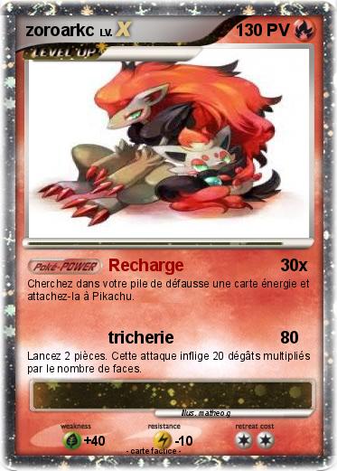 Pokemon zoroarkc