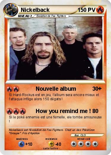 Pokemon Nickelback