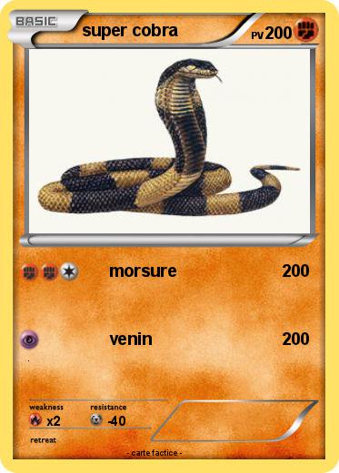 Pokemon super cobra