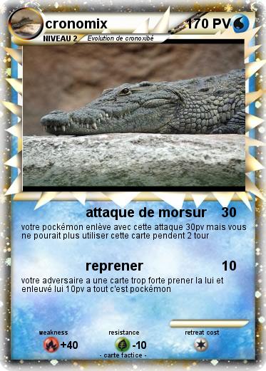 Pokemon cronomix