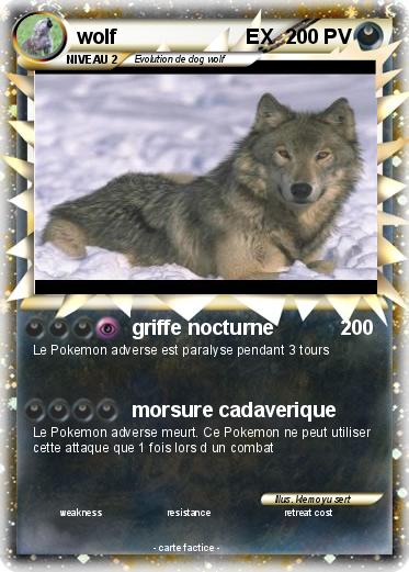 Pokemon wolf                       EX
