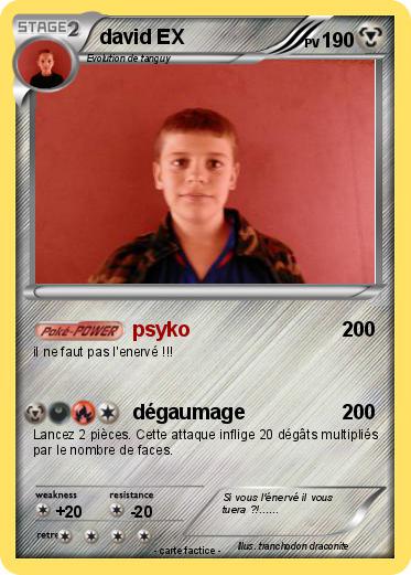 Pokemon david EX